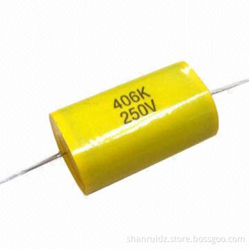 Metalized Polypropylene Film Capacitor, in Axial, Used for Welder Machines, Power Amplifier